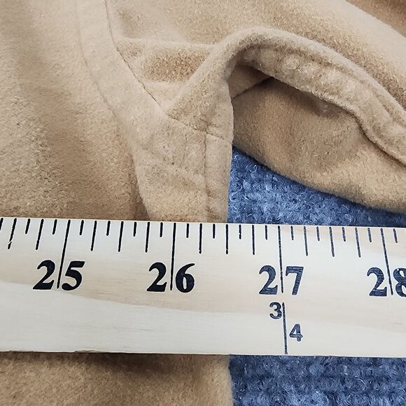 Vintage Columbia Shirt Mens XL Tan Chamios Flannel Button Up Heavyweight Work - Picture 5 of 16